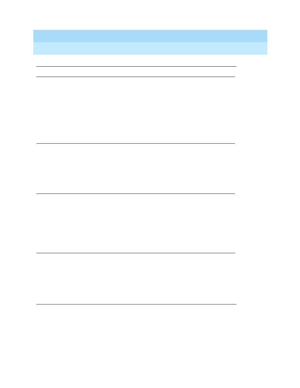 Table 6–4 | Lucent Technologies MERLIN LEGEND 5 User Manual | Page 230 / 429