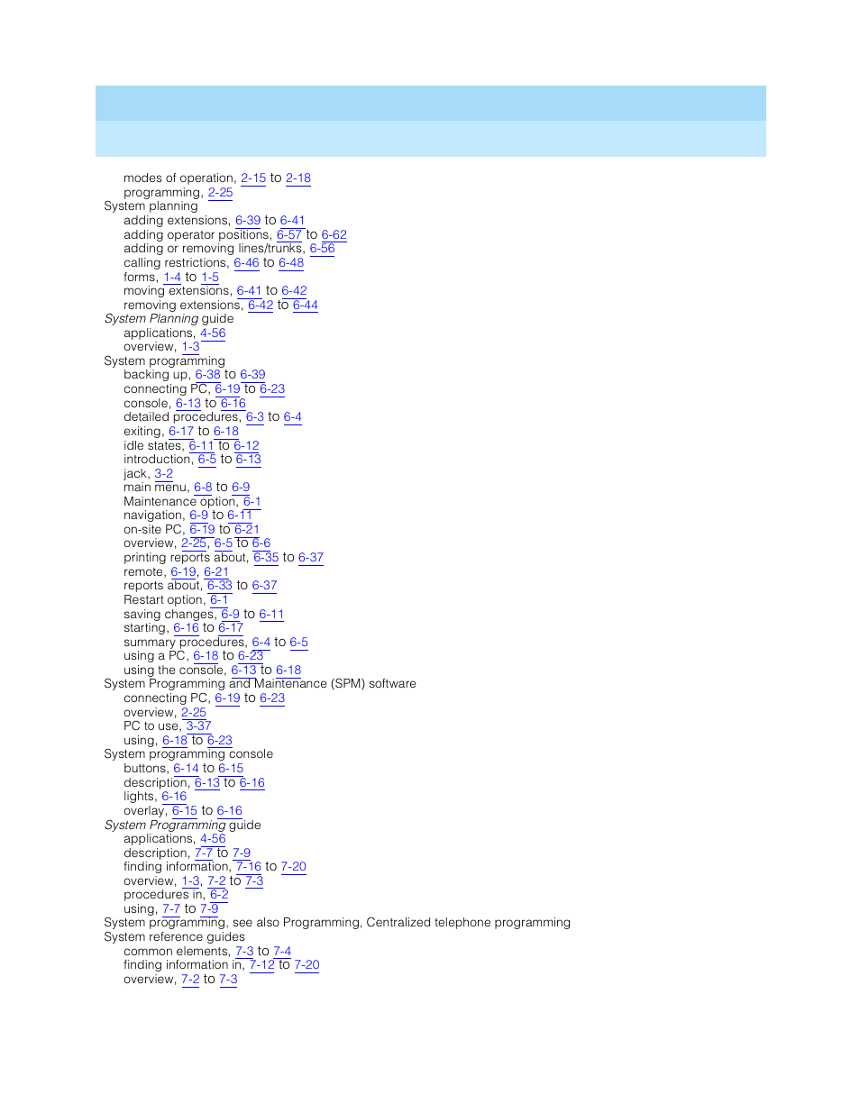 Lucent Technologies MERLIN LEGEND 5 User Manual | Page 426 / 429