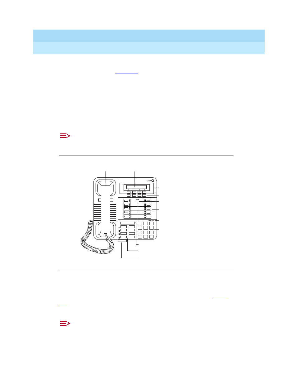 Mlx-10d, Mlx-10dp, Mlx-10d 3 | Mlx-10dp 3, Display (2 lines by 24 characters), Page 3-19 telephones, System components | Lucent Technologies MERLIN LEGEND 5 User Manual | Page 86 / 429