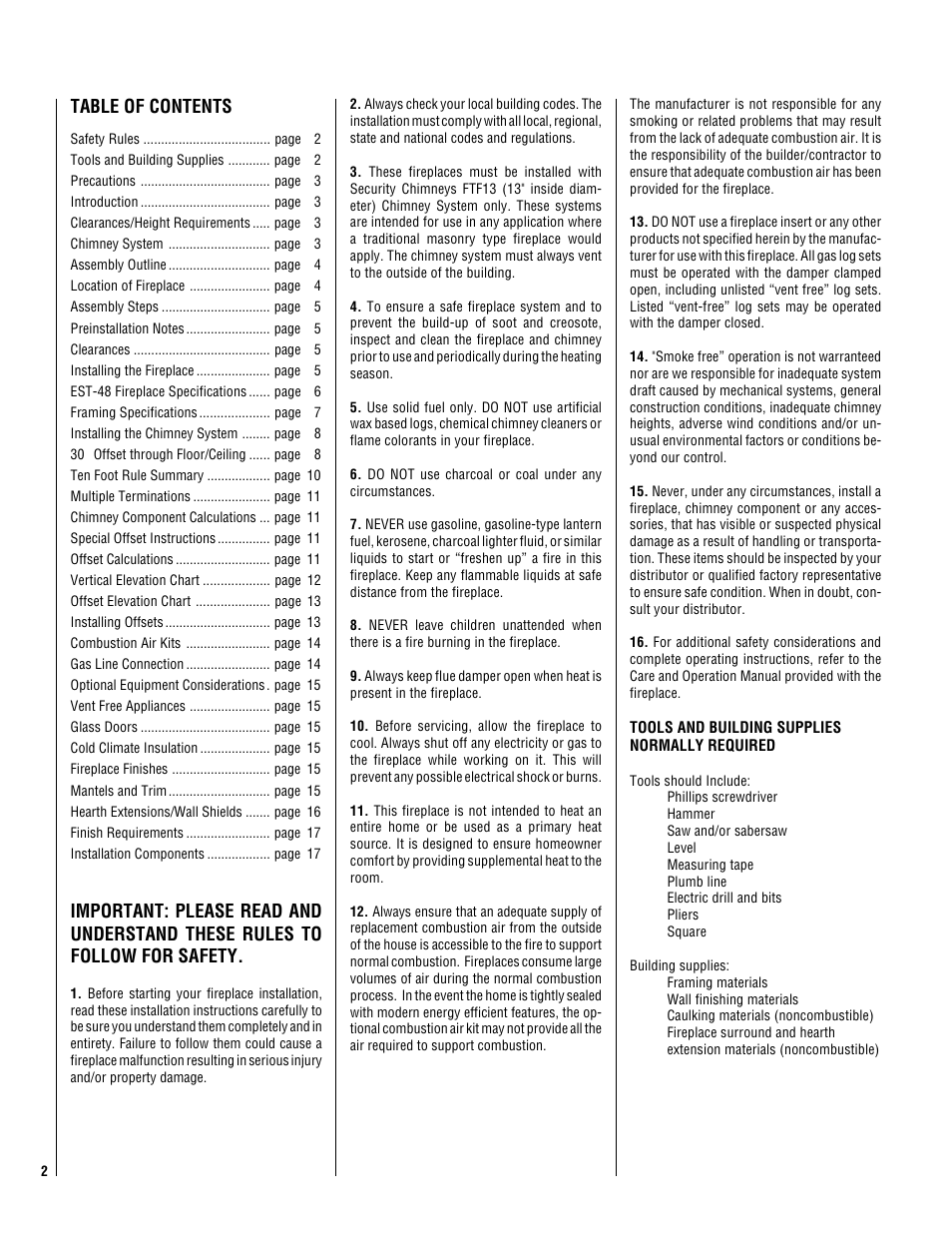 Lucent Technologies ESTATE SERIES EST-48 User Manual | Page 2 / 20