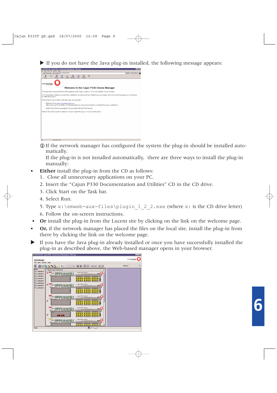 Lucent Technologies P333T User Manual | Page 9 / 12