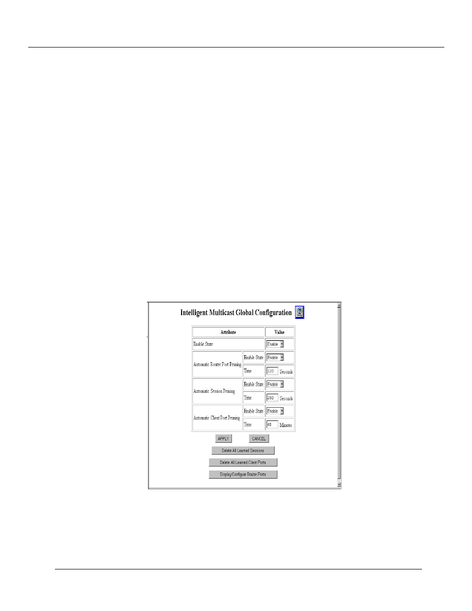 Configuring global intelligent multicasting | Lucent Technologies P550 User Manual | Page 250 / 335