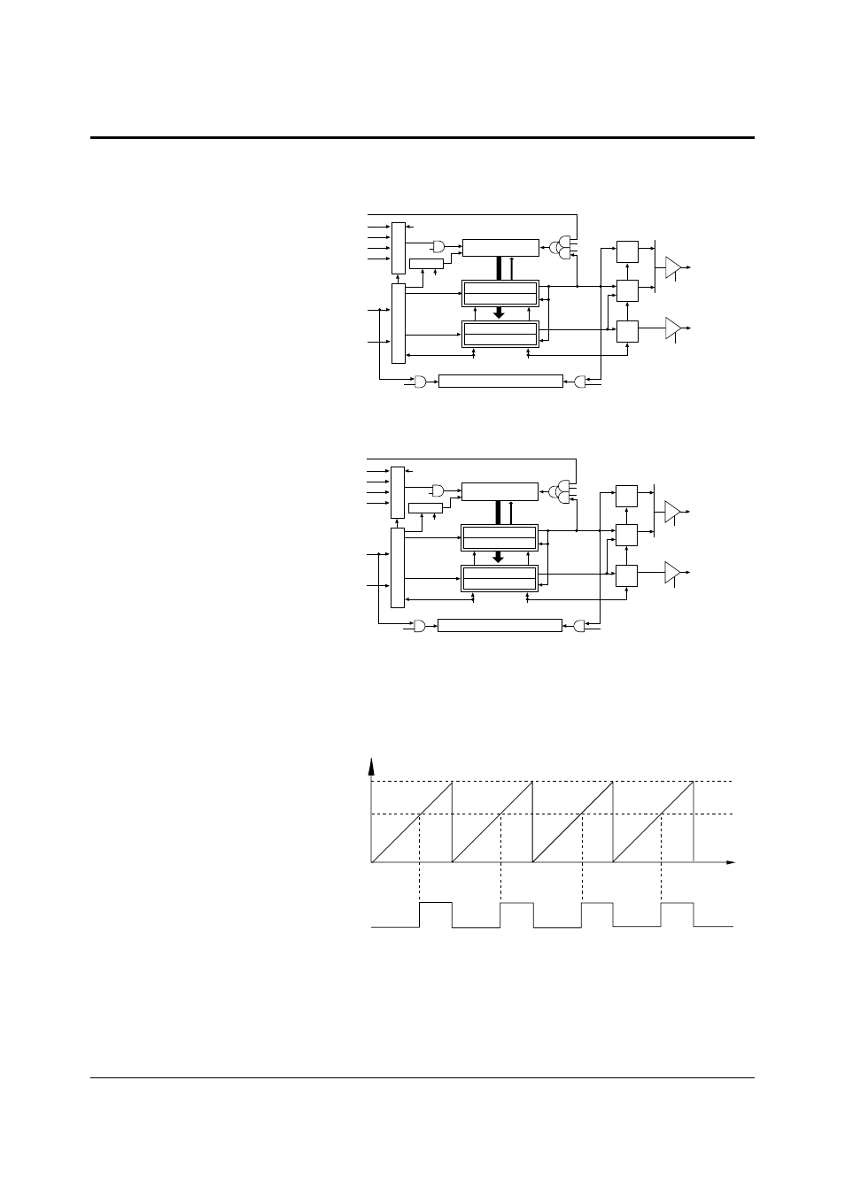 9 16-bit timer block diagrams, 10 16-bit timer timing, Timers | Ca tmnioa tmnoa bc value time cb | Lucent Technologies MN10285K User Manual | Page 91 / 338