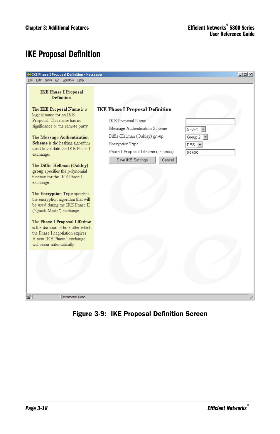 Ike proposal definition, Ike proposal definition -18 | Lucent Technologies 5800 Series User Manual | Page 50 / 88