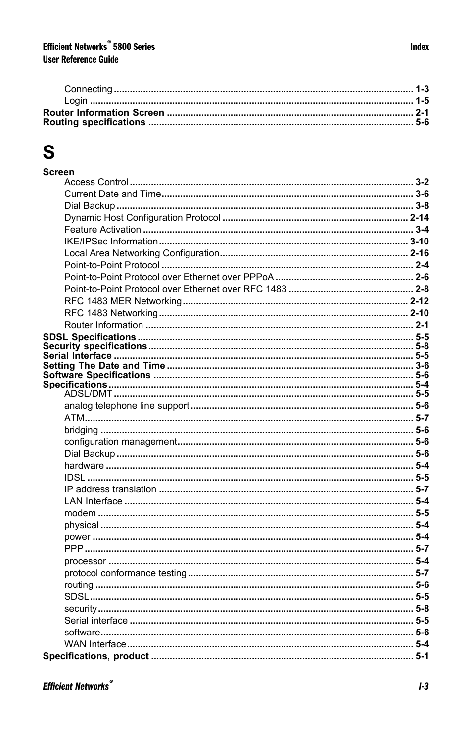 Lucent Technologies 5800 Series User Manual | Page 87 / 88