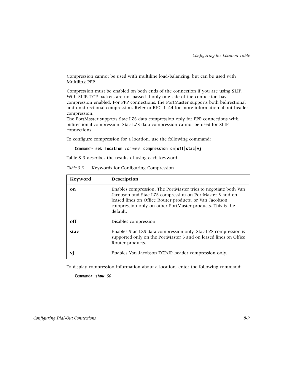 Lucent Technologies PortMaster User Manual | Page 137 / 364