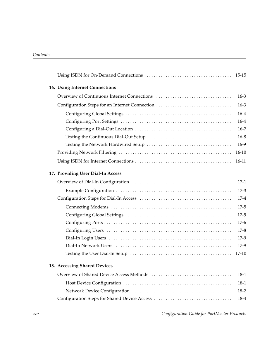 Lucent Technologies PortMaster User Manual | Page 14 / 364