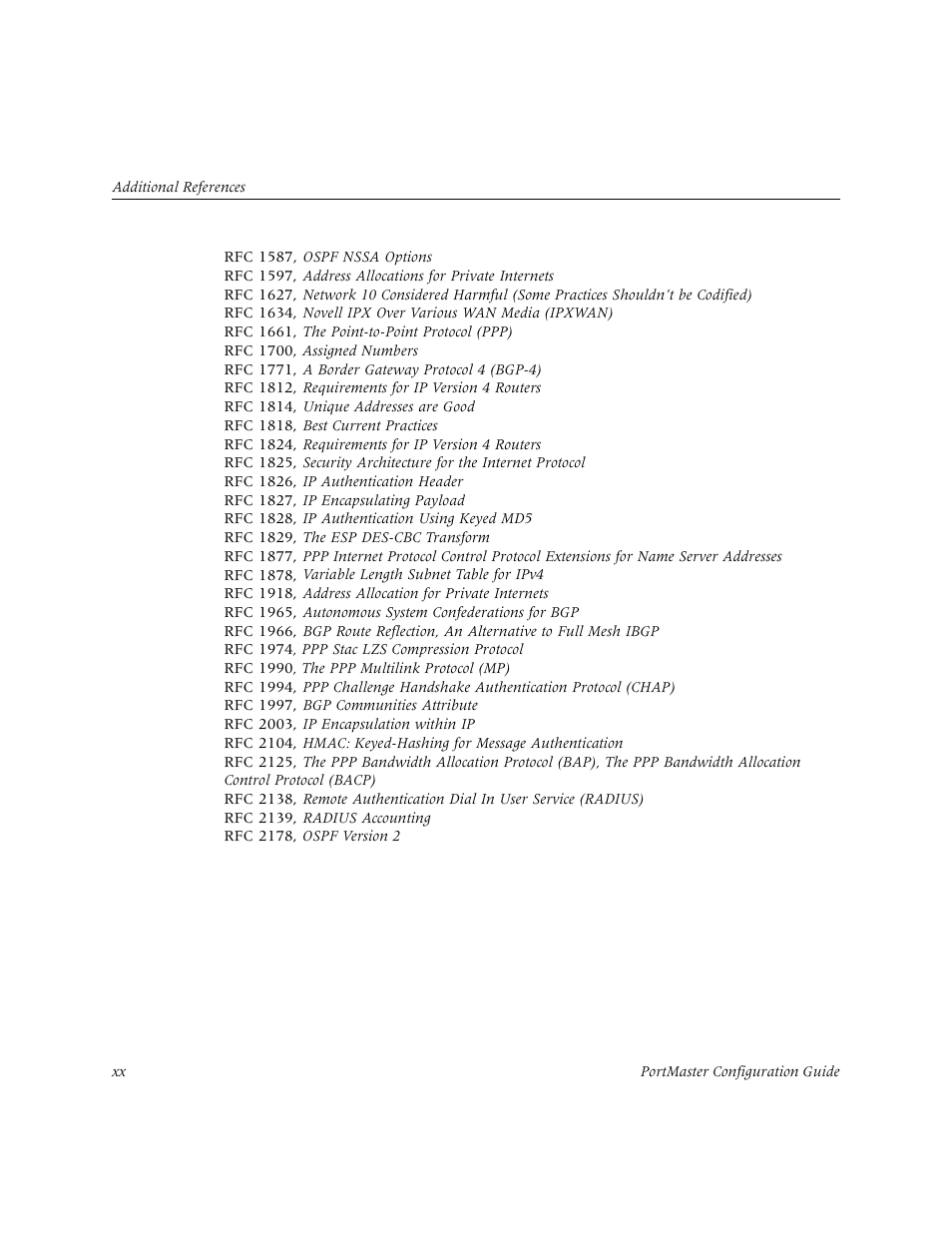 Lucent Technologies PortMaster User Manual | Page 20 / 364
