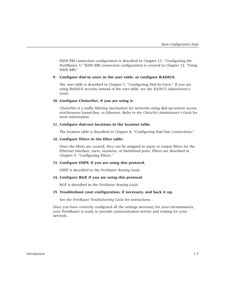 Lucent Technologies PortMaster User Manual | Page 31 / 364