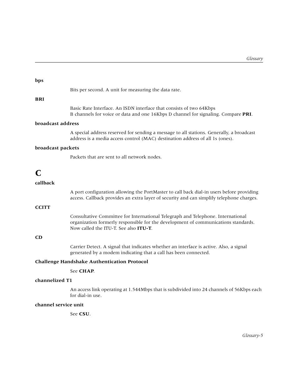 Lucent Technologies PortMaster User Manual | Page 315 / 364