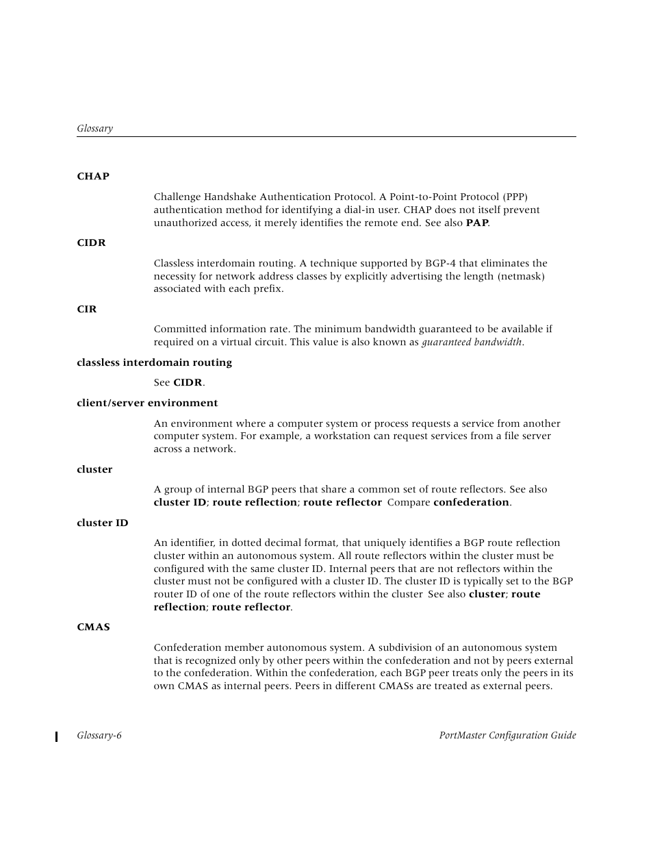 Lucent Technologies PortMaster User Manual | Page 316 / 364