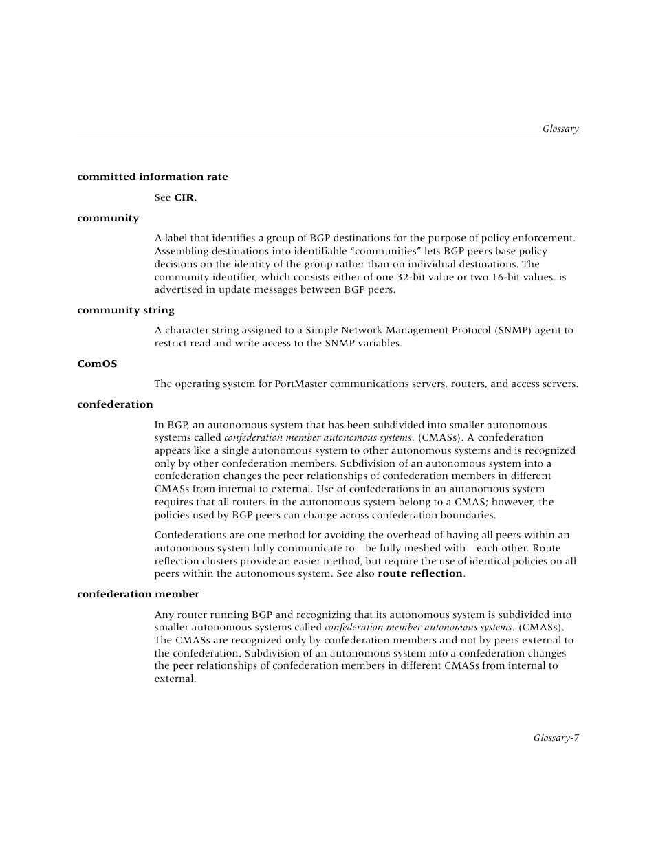Lucent Technologies PortMaster User Manual | Page 317 / 364