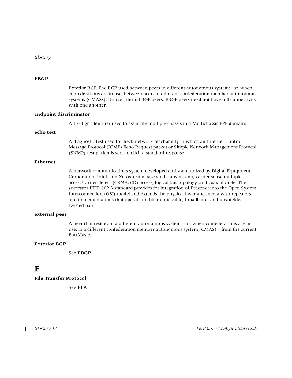 Lucent Technologies PortMaster User Manual | Page 322 / 364