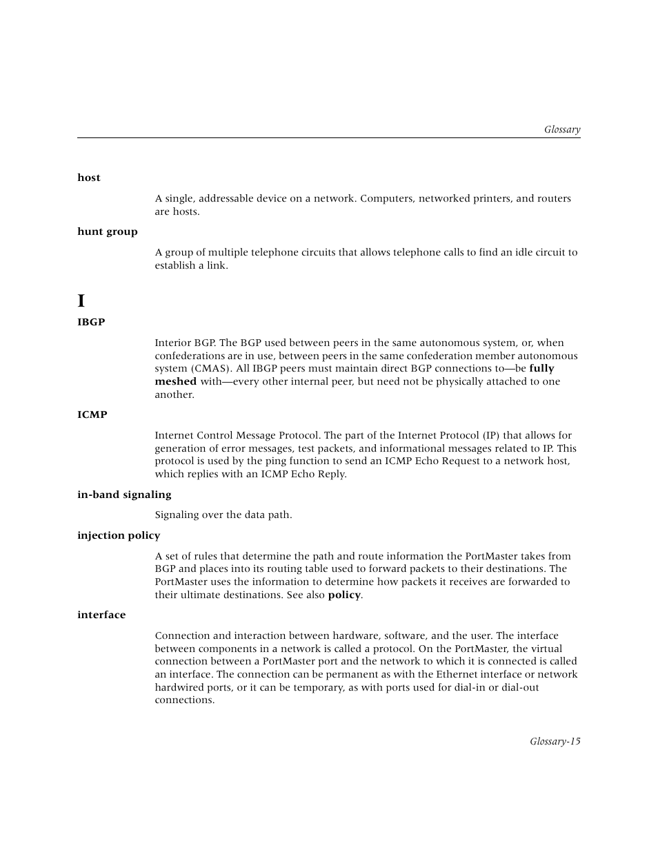 Lucent Technologies PortMaster User Manual | Page 325 / 364
