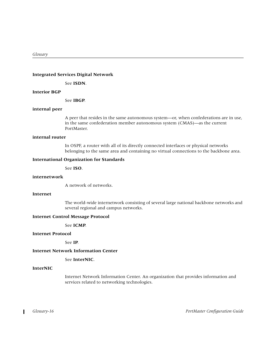 Lucent Technologies PortMaster User Manual | Page 326 / 364