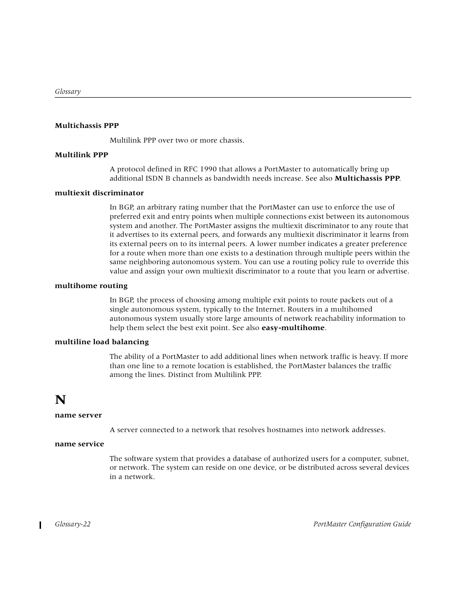Lucent Technologies PortMaster User Manual | Page 332 / 364