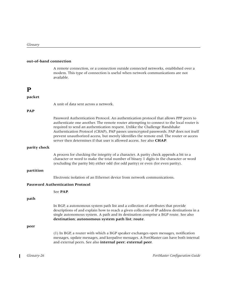 Lucent Technologies PortMaster User Manual | Page 336 / 364