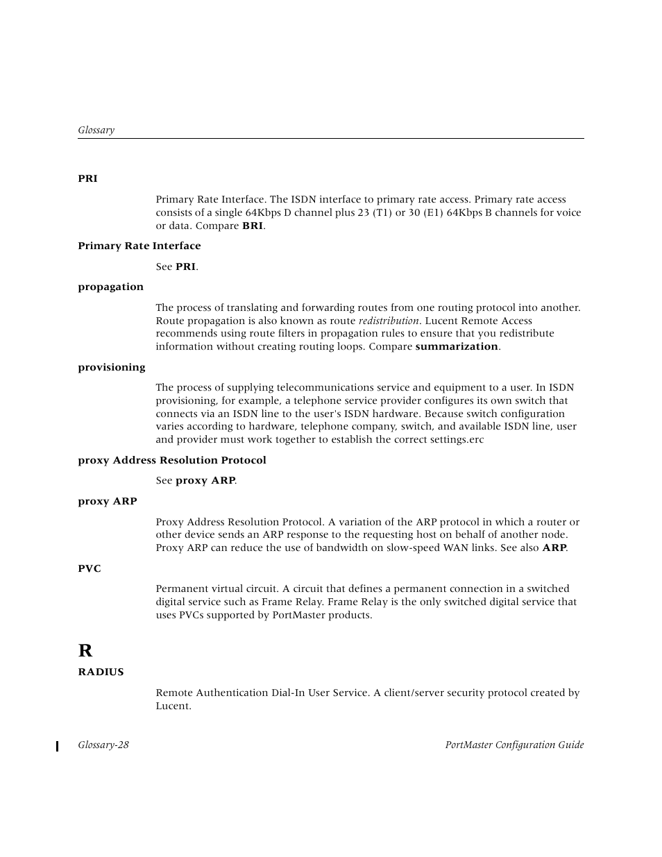 Lucent Technologies PortMaster User Manual | Page 338 / 364