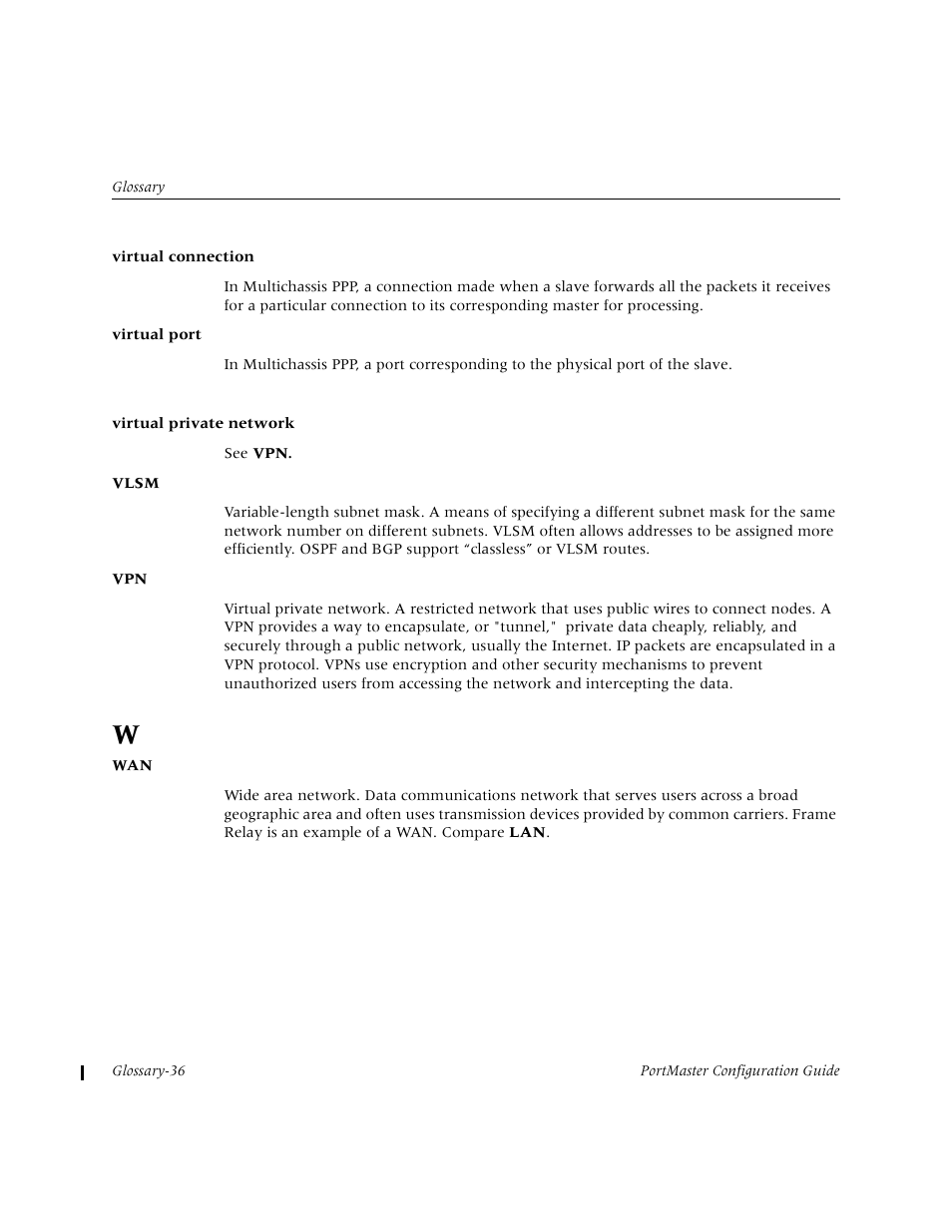 Lucent Technologies PortMaster User Manual | Page 346 / 364