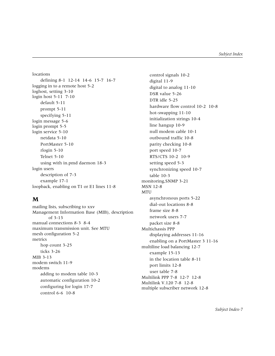 Lucent Technologies PortMaster User Manual | Page 359 / 364