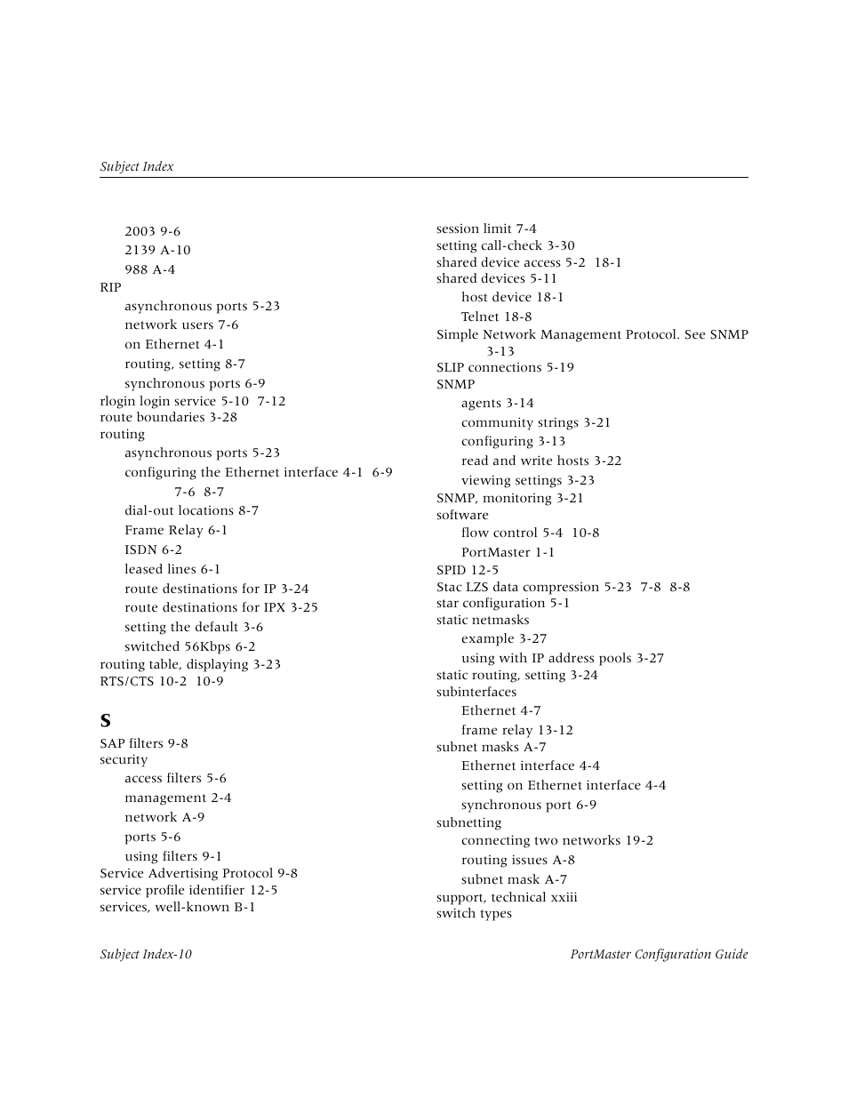 Lucent Technologies PortMaster User Manual | Page 362 / 364