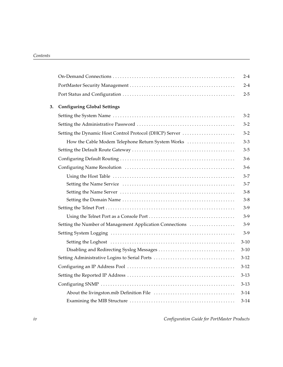 Lucent Technologies PortMaster User Manual | Page 4 / 364