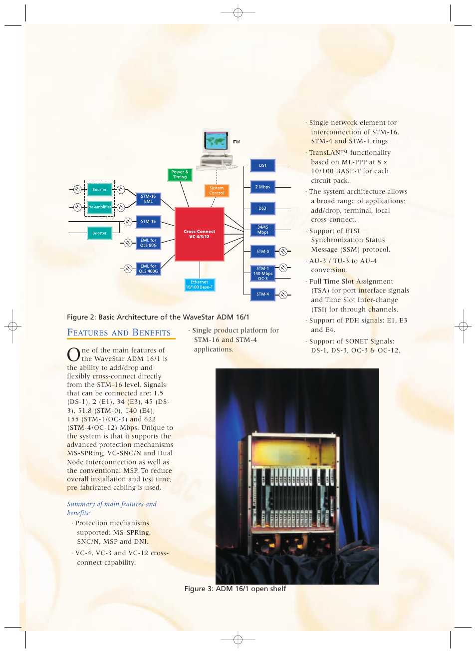 Lucent Technologies Multiplexer and Transport System ADM 16/1 User Manual | Page 3 / 8