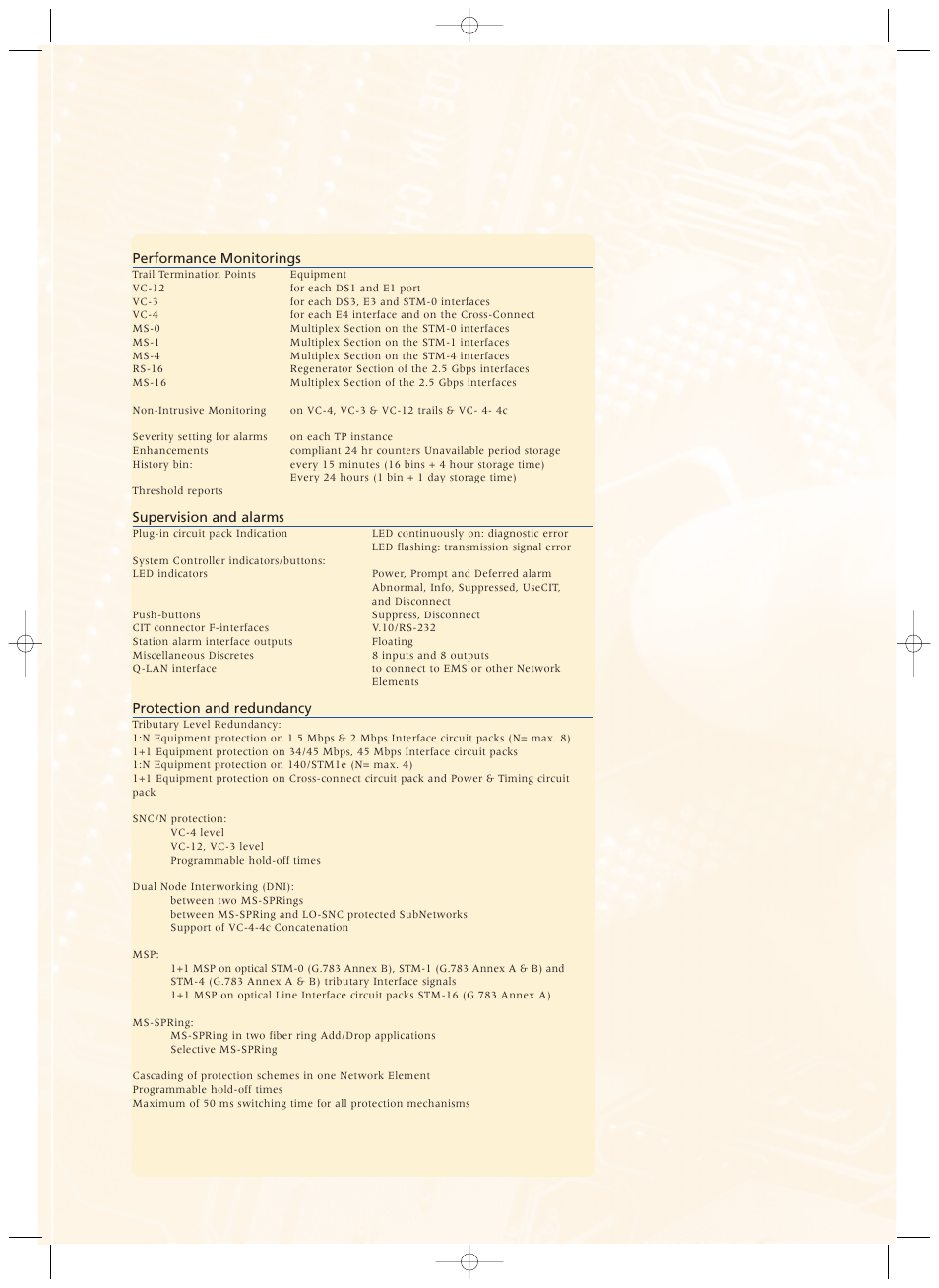 Lucent Technologies Multiplexer and Transport System ADM 16/1 User Manual | Page 7 / 8