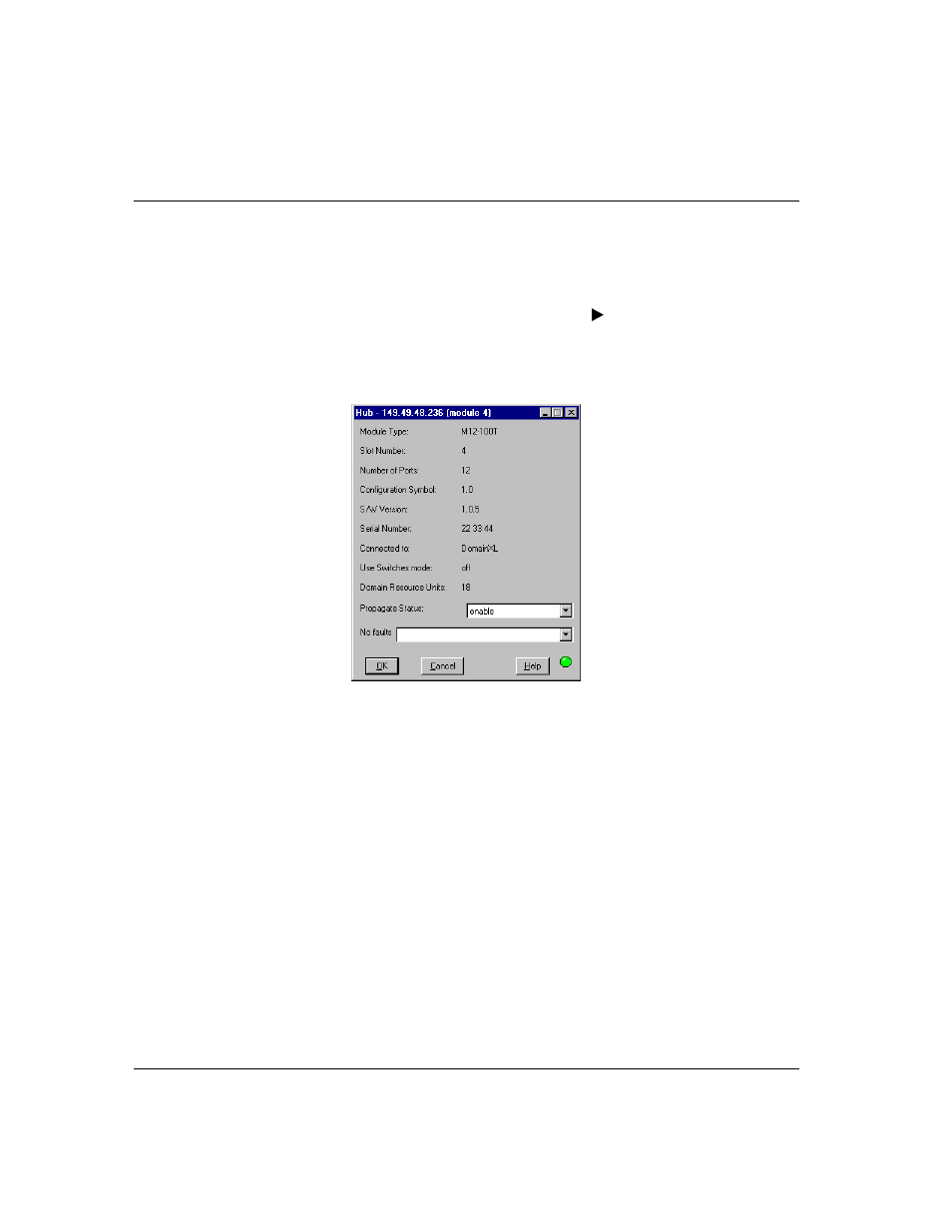 Viewing module configuration | Lucent Technologies Cajun M770 User Manual | Page 24 / 72