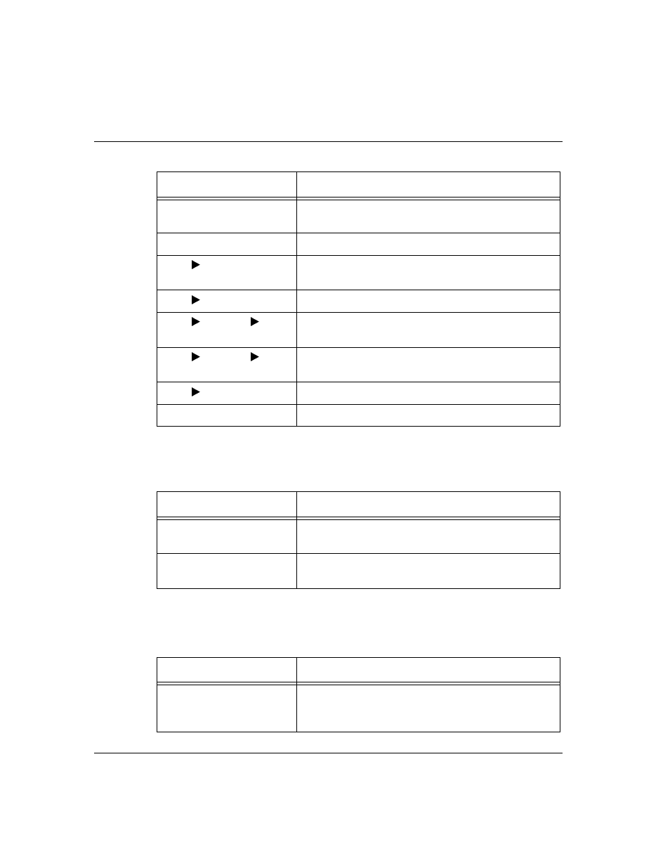 Performance, Administer, Performance administer | Table a.2, Performance menu, Table a.3, Administer menu | Lucent Technologies Cajun M770 User Manual | Page 52 / 72