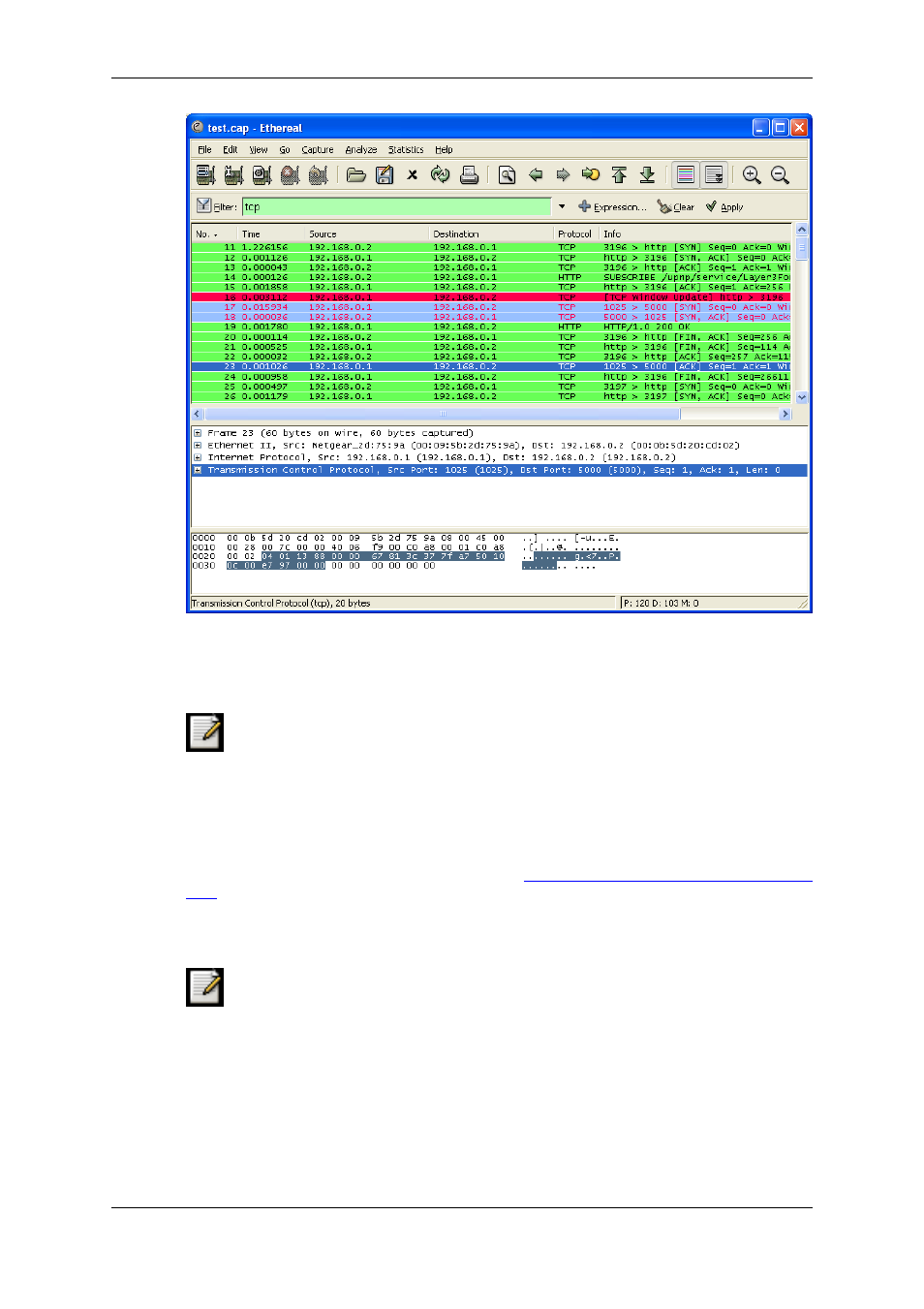 Lucent Technologies Ethereal User Manual | Page 118 / 199