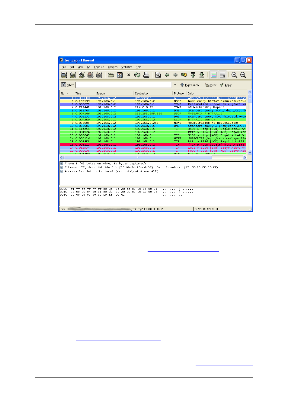Live capture from many different network media, Import files from many other capture programs, Export files for many other capture programs | Many protocol decoders, Open source software | Lucent Technologies Ethereal User Manual | Page 16 / 199