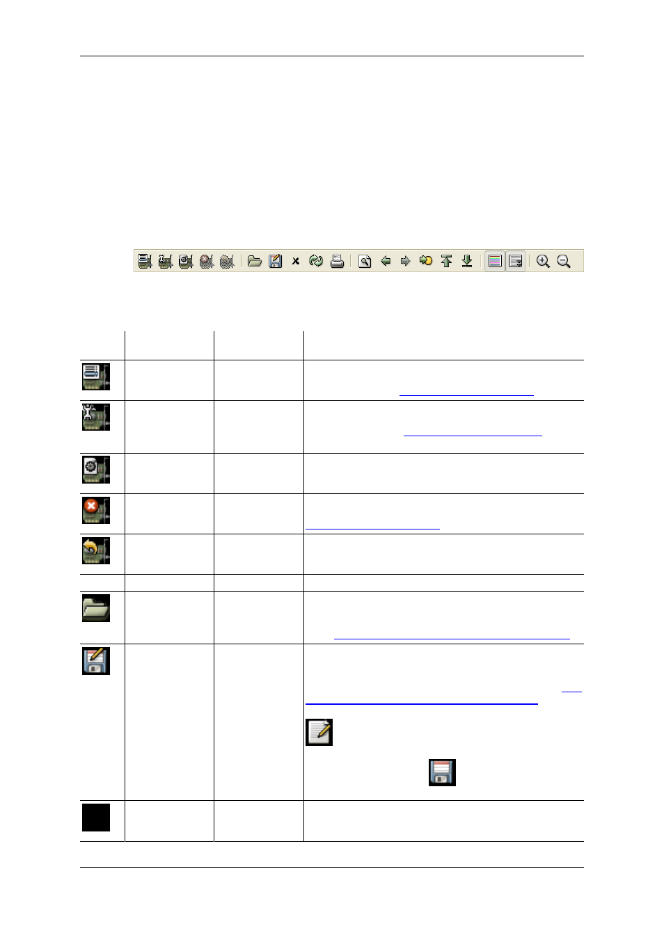 The "main" toolbar, Section 3.13, “the "main" toolbar, Section 3.13, “the | Main" toolbar | Lucent Technologies Ethereal User Manual | Page 66 / 199