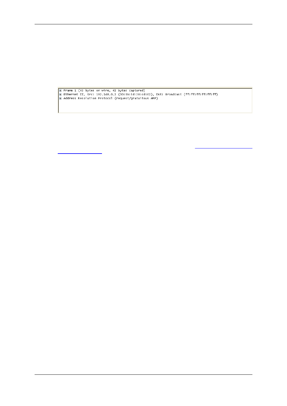 The "packet details" pane, Section 3.16, “the "packet details" pane, Section 3.16 | Lucent Technologies Ethereal User Manual | Page 71 / 199