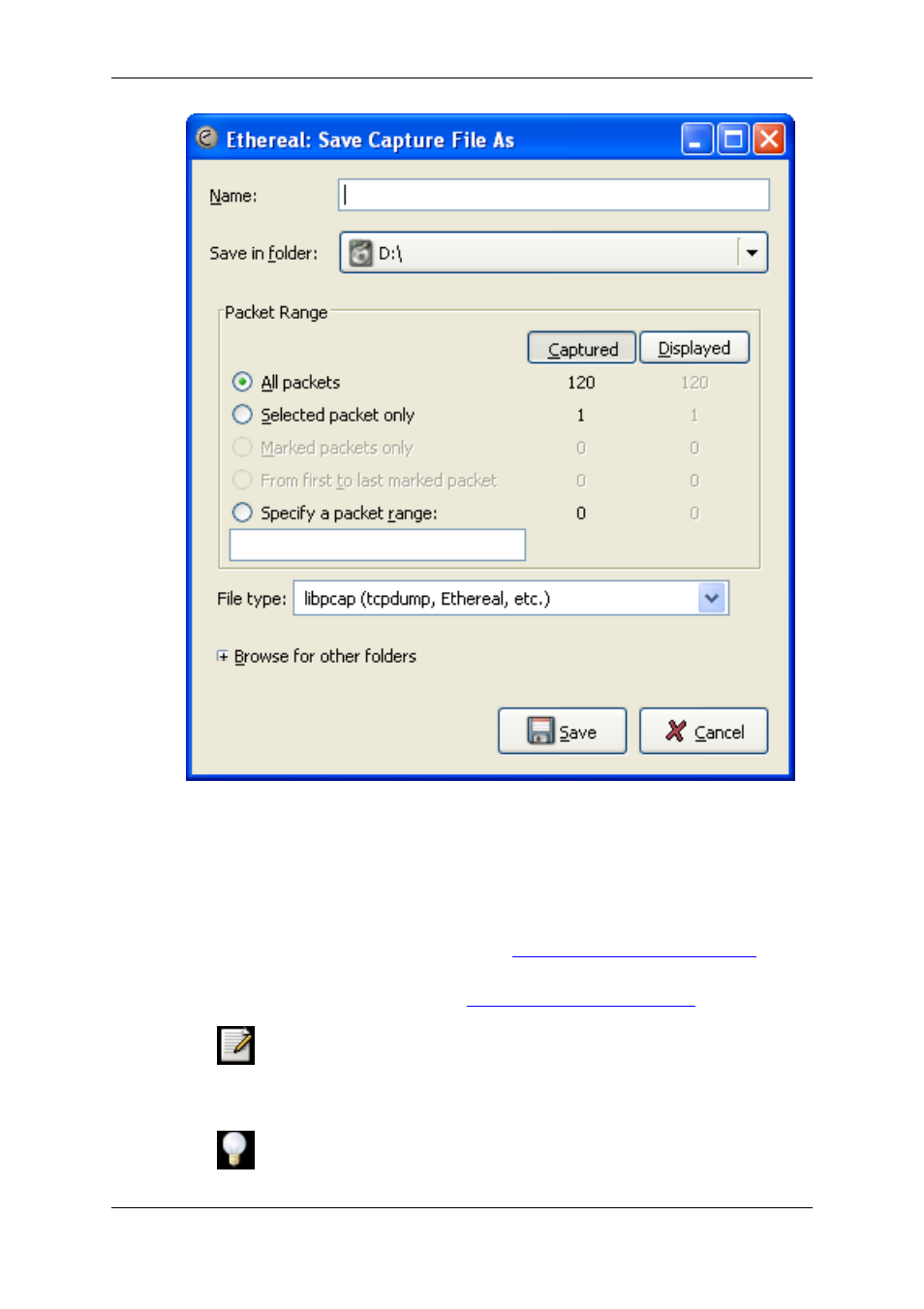 Lucent Technologies Ethereal User Manual | Page 96 / 199