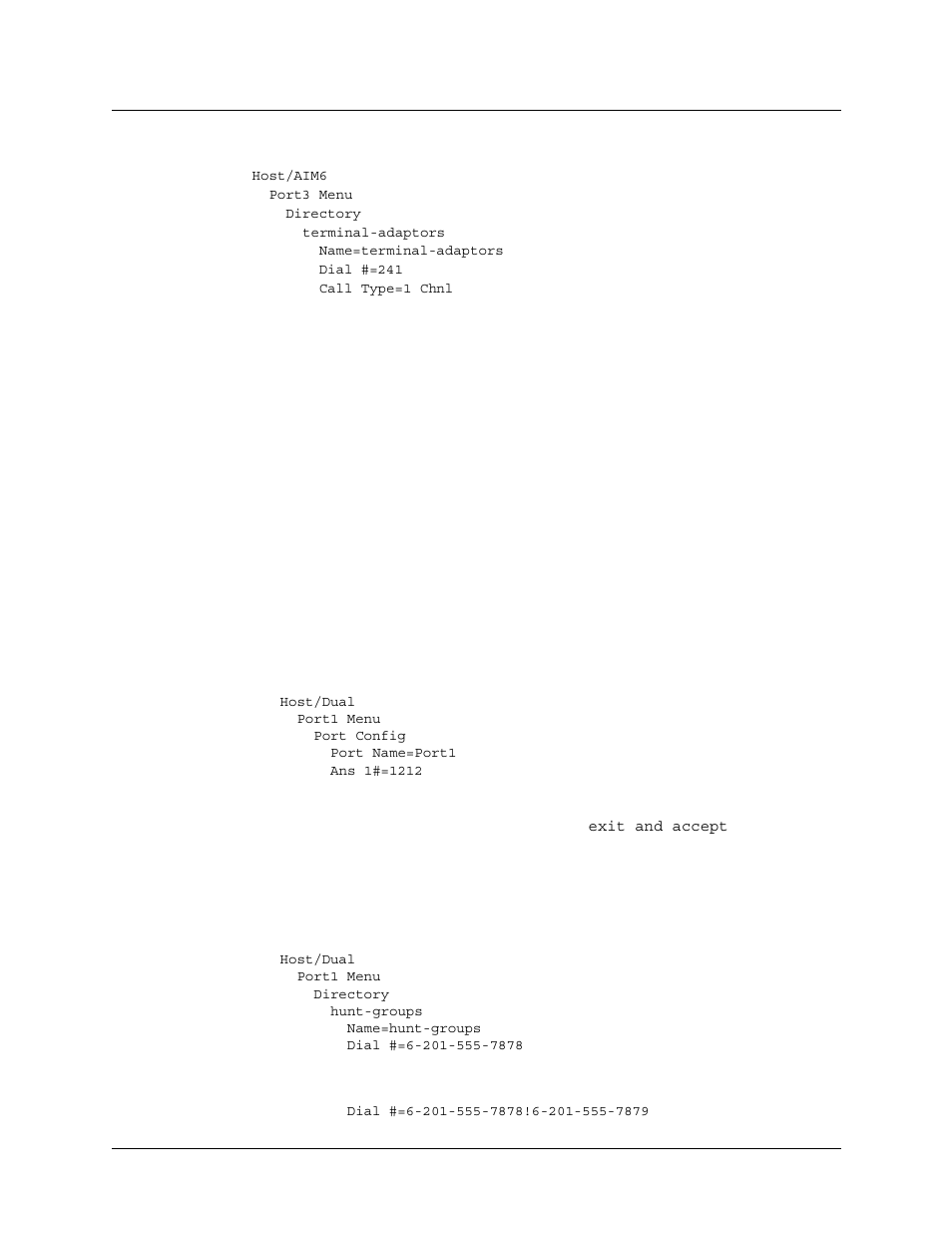 Example of configuring a single-channel call, Configuring a dual-port call, Example of configuring a single-channel call -58 | Configuring a dual-port call -58 | Lucent Technologies 6000 User Manual | Page 102 / 586