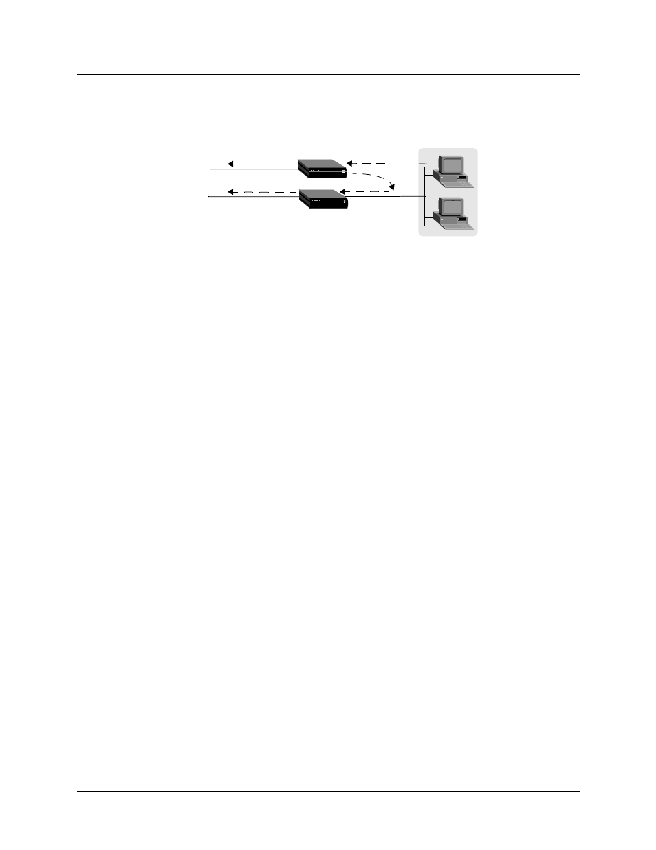 Performance considerations for max stacking, Performance considerations for max stacking -59, Figure 4-6 packet flow from the ethernet -59 | Connection profiles within a stack | Lucent Technologies 6000 User Manual | Page 191 / 586
