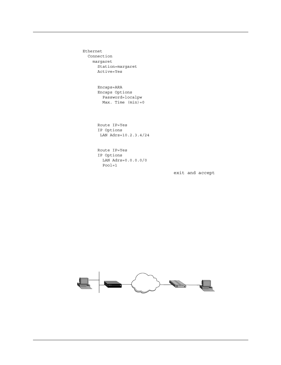 Configuring terminal-server connections, Configuring terminal-server connections -77 | Lucent Technologies 6000 User Manual | Page 209 / 586