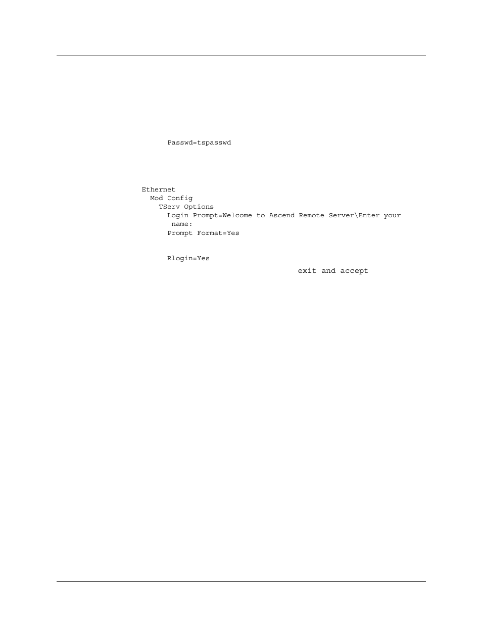 Example of terminal-mode configuration, Configuring immediate mode, Example of immediate-mode configuration | Example of terminal-mode configuration -86, Configuring immediate mode -86, Example of immediate-mode configuration -86 | Lucent Technologies 6000 User Manual | Page 218 / 586