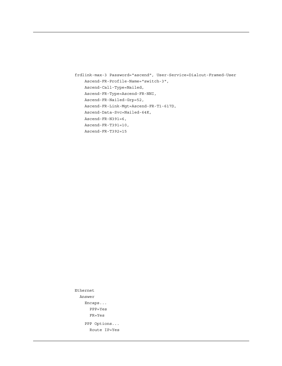 Configuring a dlci logical interface, Overview of dlci interface settings, Settings in a connection profile | Configuring a dlci logical interface -13, Overview of dlci interface settings -13, Settings in a connection profile -13 | Lucent Technologies 6000 User Manual | Page 261 / 586