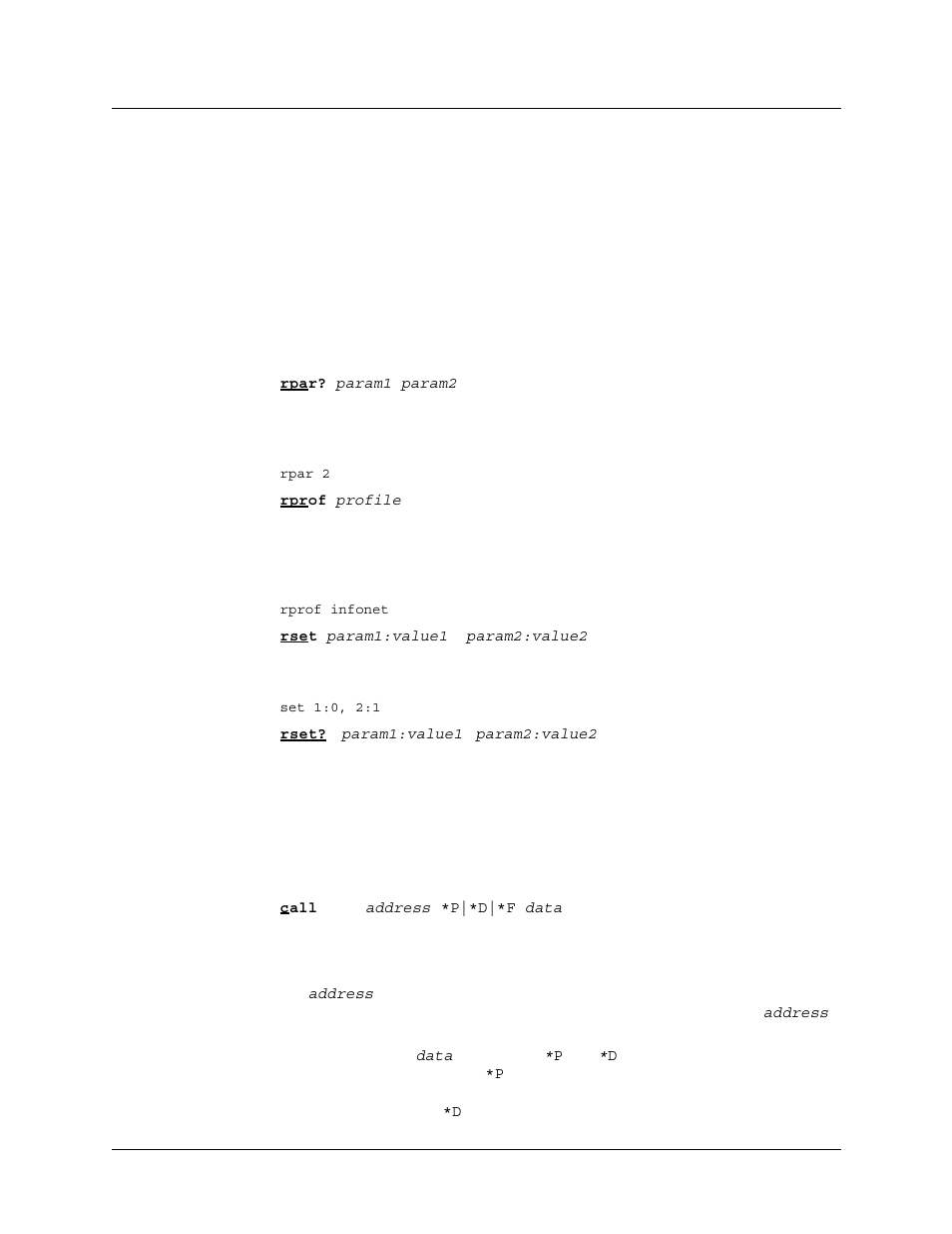 X.25 pad commands for managing calls, X.25 pad commands for managing calls -19 | Lucent Technologies 6000 User Manual | Page 305 / 586