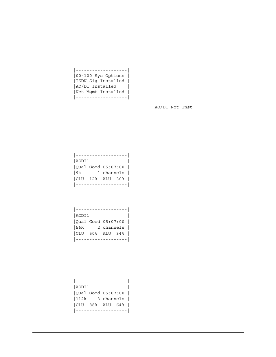 Displaying active ao/di calls, Displaying active ao/di calls -40 | Lucent Technologies 6000 User Manual | Page 326 / 586