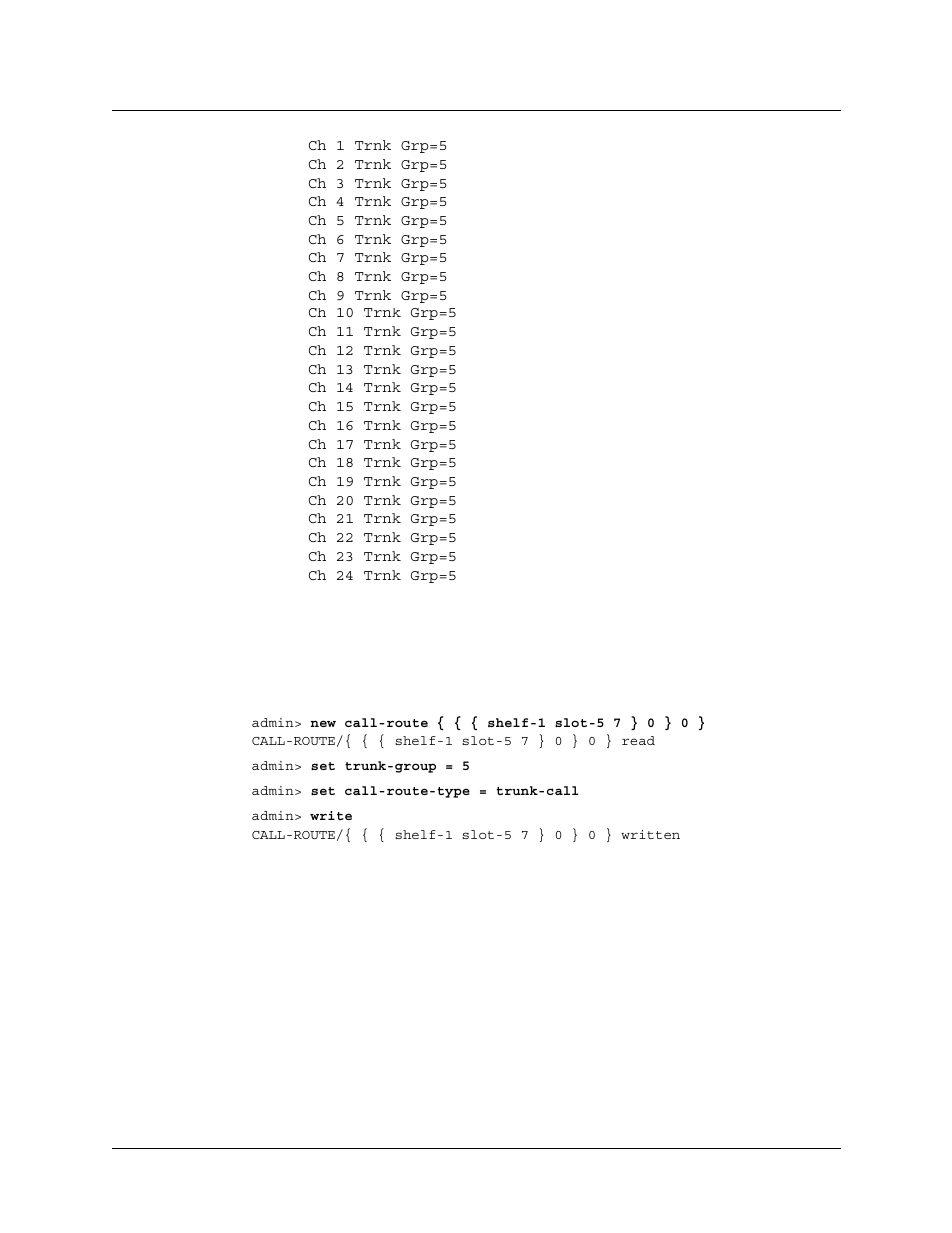 Configuring a typical call route profile | Lucent Technologies 6000 User Manual | Page 338 / 586