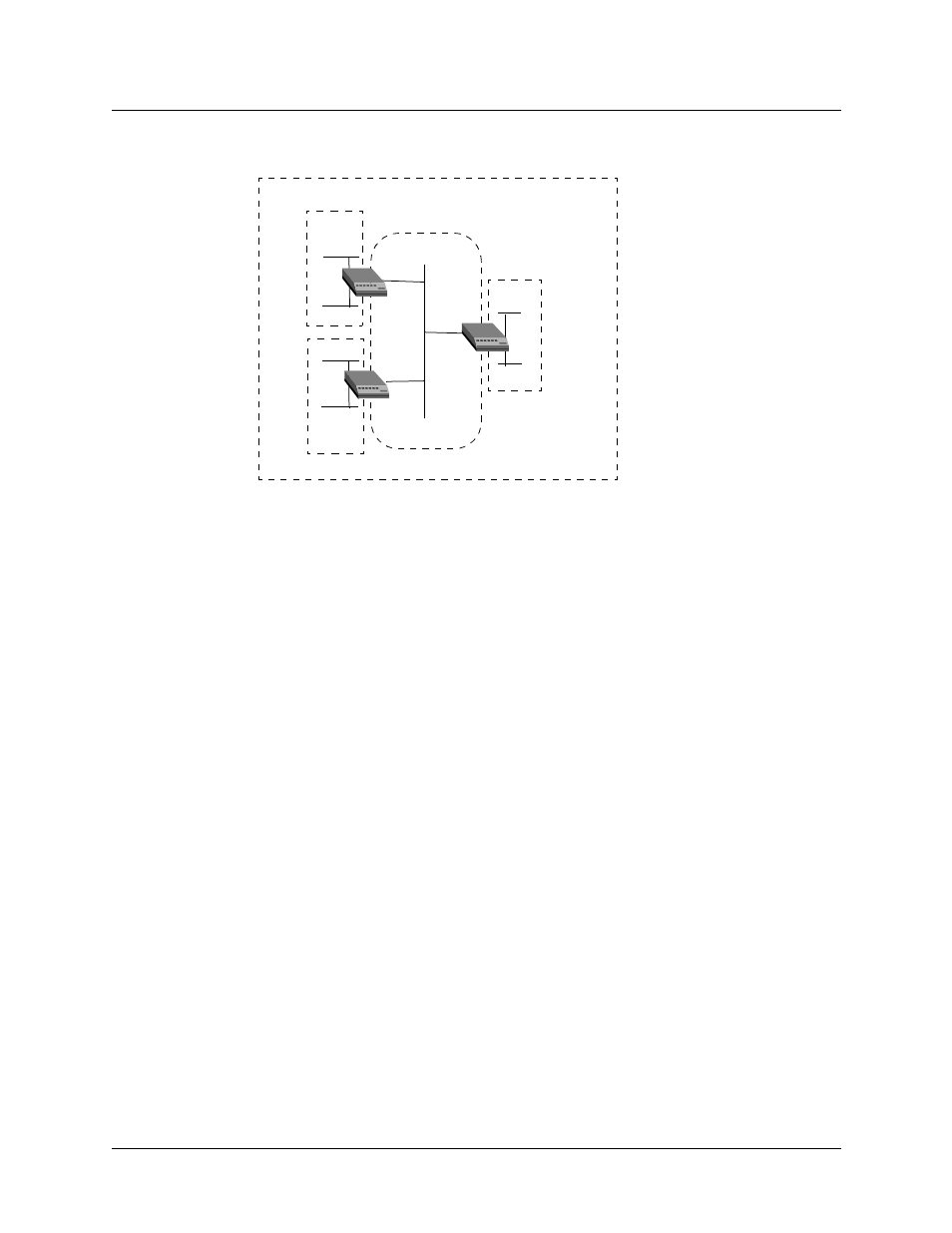 Stub areas, Not so stubby areas (nssas), Stub areas -6 not so stubby areas (nssas) -6 | Figure 8-4 dividing an as into areas -6 | Lucent Technologies 6000 User Manual | Page 354 / 586