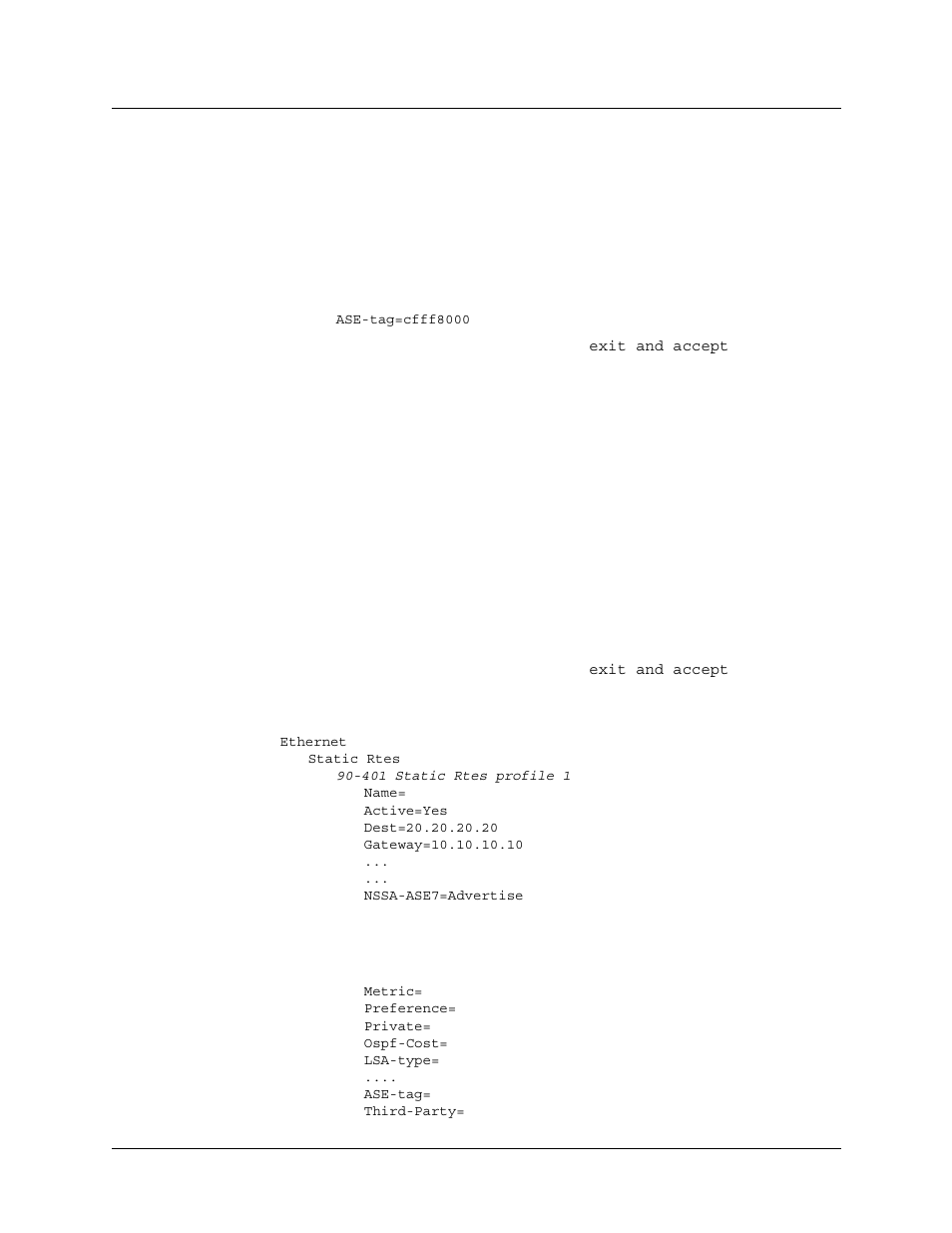 Configuring the max as an nssa internal router, Configuring the max as an nssa internal router -15 | Lucent Technologies 6000 User Manual | Page 363 / 586