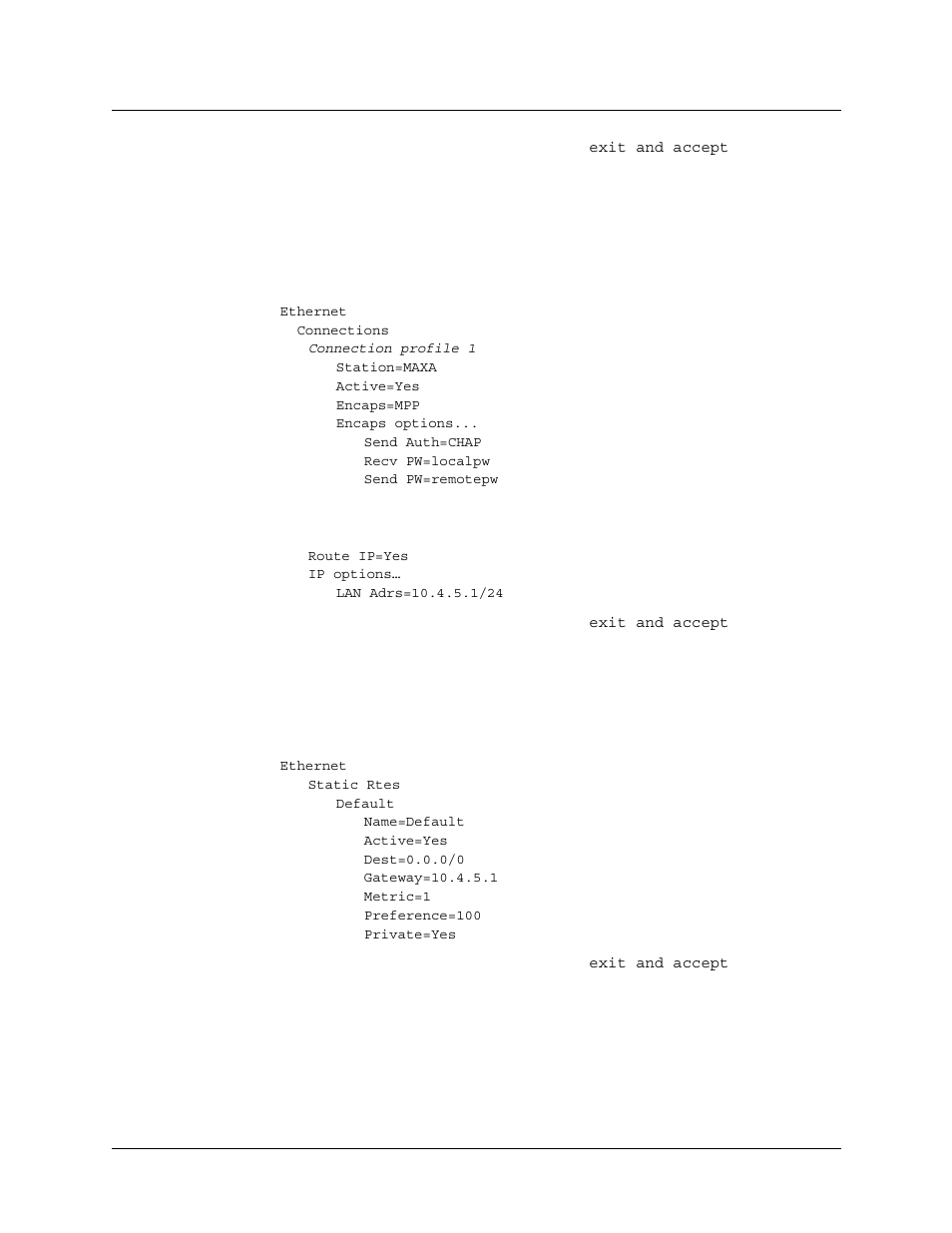 Configuring a numbered interface, Configuring a numbered interface -44 | Lucent Technologies 6000 User Manual | Page 408 / 586