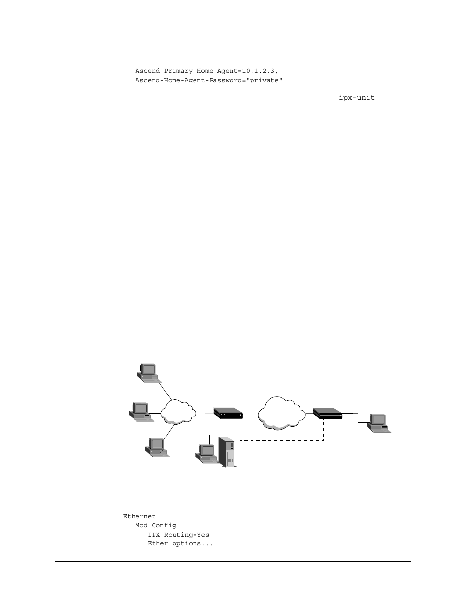 Configuring a home agent, Configuring a home agent in router mode, Configuring a home agent -11 | Configuring a home agent in router mode -11 | Lucent Technologies 6000 User Manual | Page 445 / 586