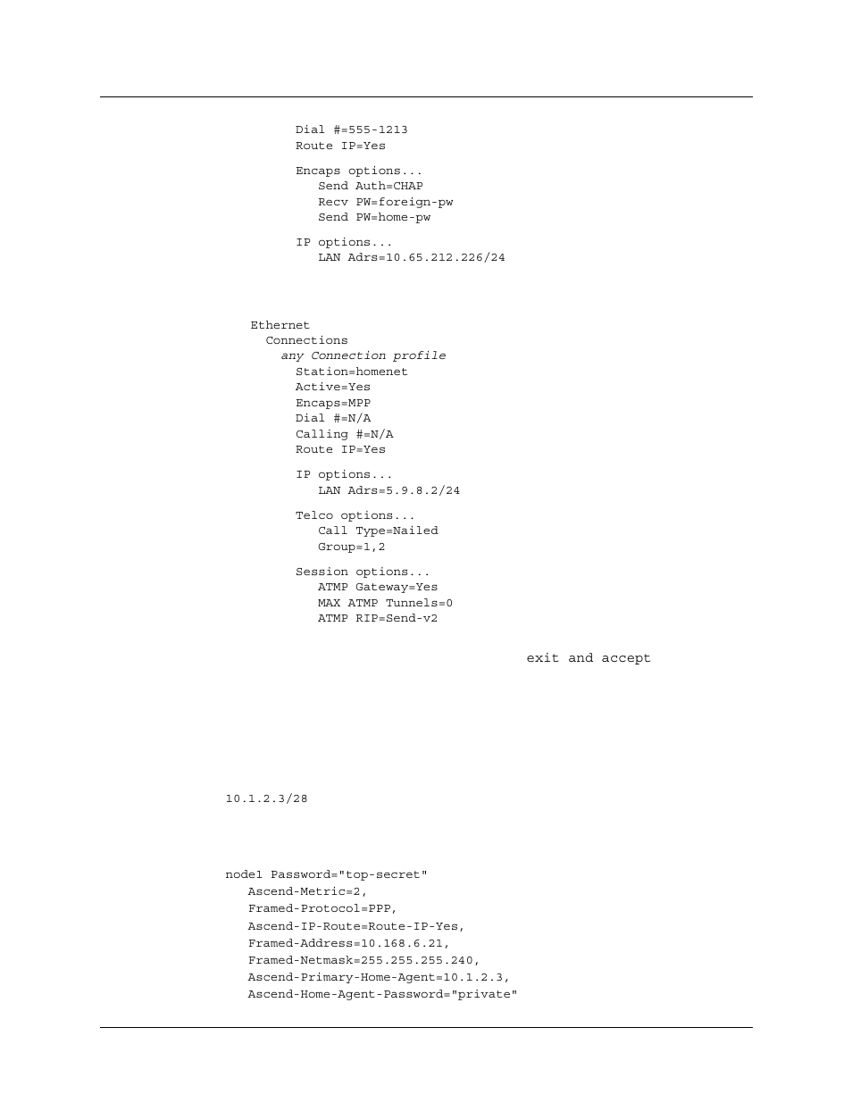 Supporting mobile client routers (ip only), Supporting mobile client routers (ip only) -25 | Lucent Technologies 6000 User Manual | Page 459 / 586