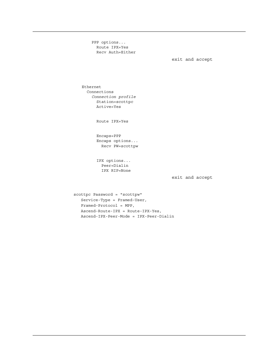 Configuring a connection between two lans, Configuring a connection between two lans -13 | Lucent Technologies 6000 User Manual | Page 499 / 586