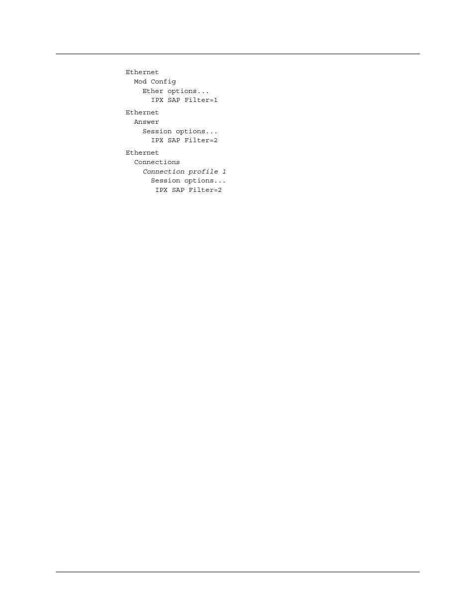 Input sap filters and output sap filters, Input sap filters and output sap filters -23 | Lucent Technologies 6000 User Manual | Page 509 / 586